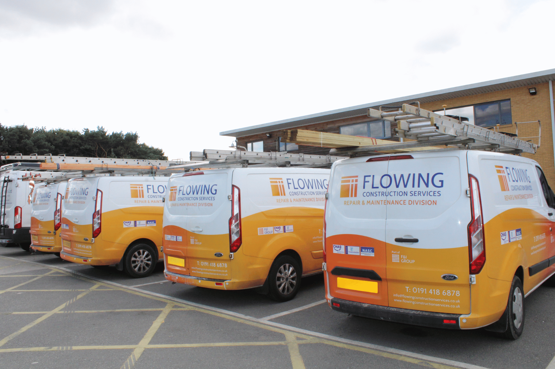 About Us Flowing Construction Vans